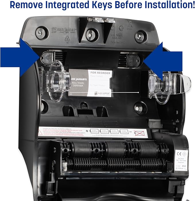 Dispensador Touchless de Toalla en Rollo Negro Elite