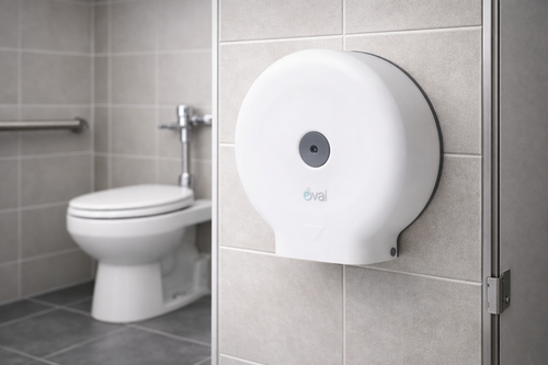 Despachador de Higiénico Jr. Oval Blanco