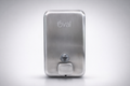 Jabonera Inox Oval Manual Acero Inoxidable