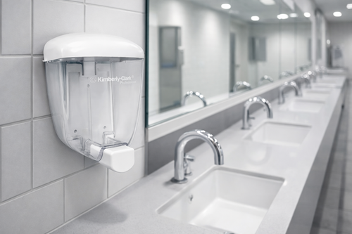 Despachador Blanco Para Jabón a Granel Windows