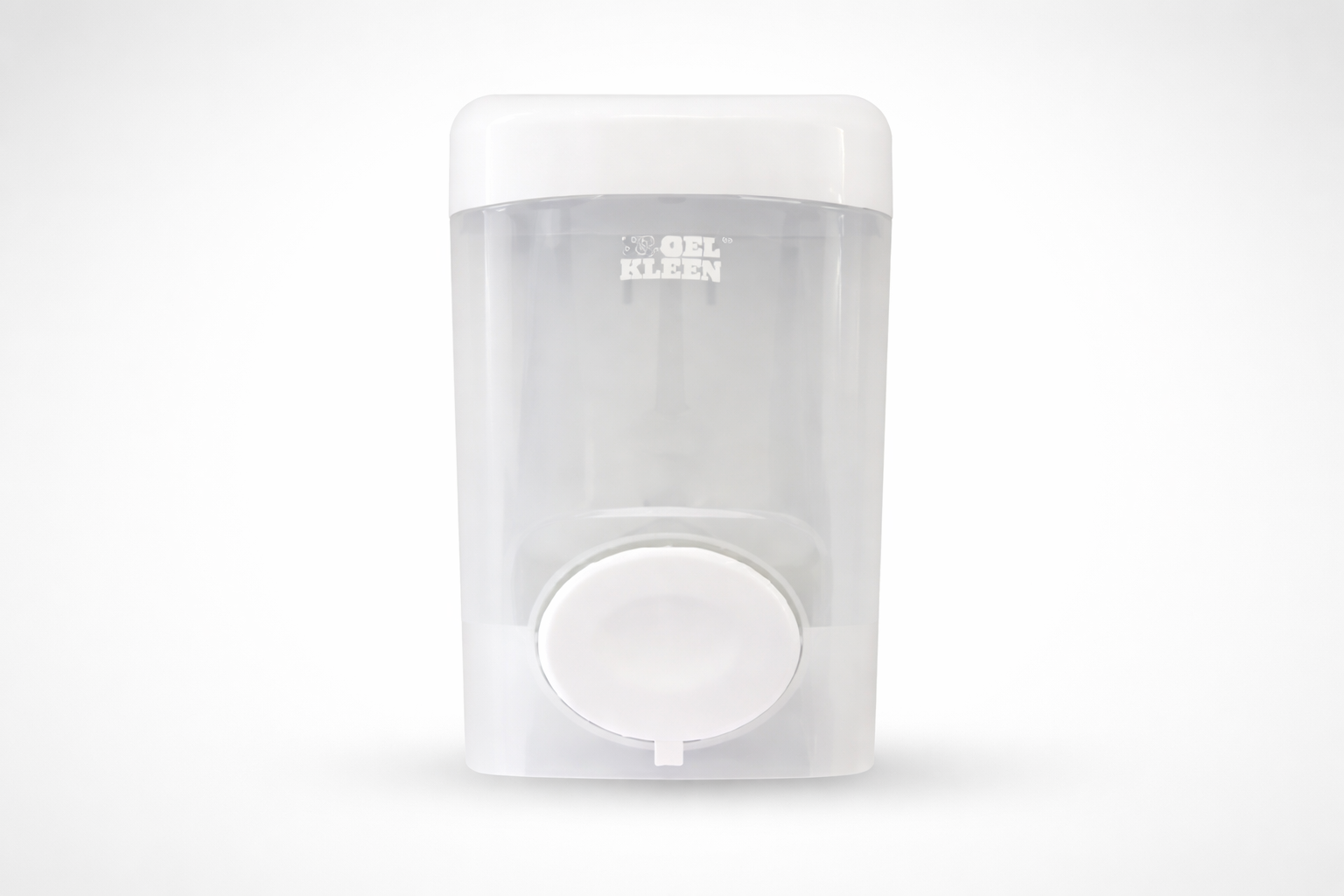 Jabonera Rellenable Gel Kleen Blanca de 800 ml