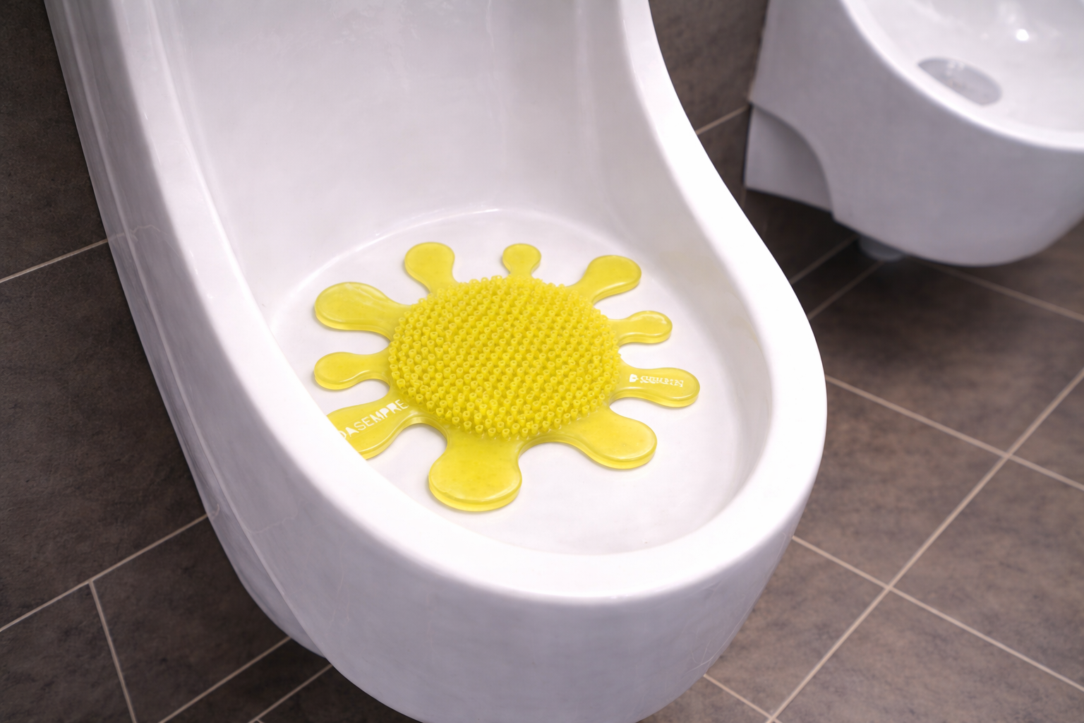 Tapete Splash para Mingitorio Antisalpicaduras ASEMPRE Frutos Tropicales - Paquete con 10 piezas