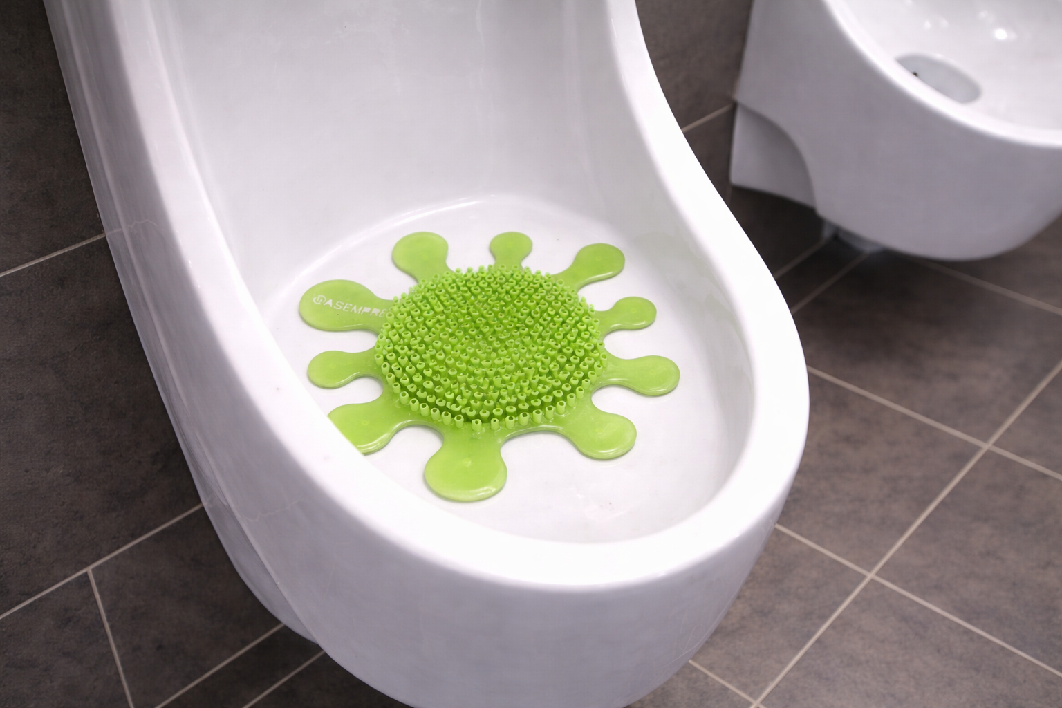 Tapete Splash para Mingitorio Antisalpicaduras ASEMPRE Polo - Paquete con 10 piezas