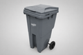 Cesto 120L Gris S/Pedal