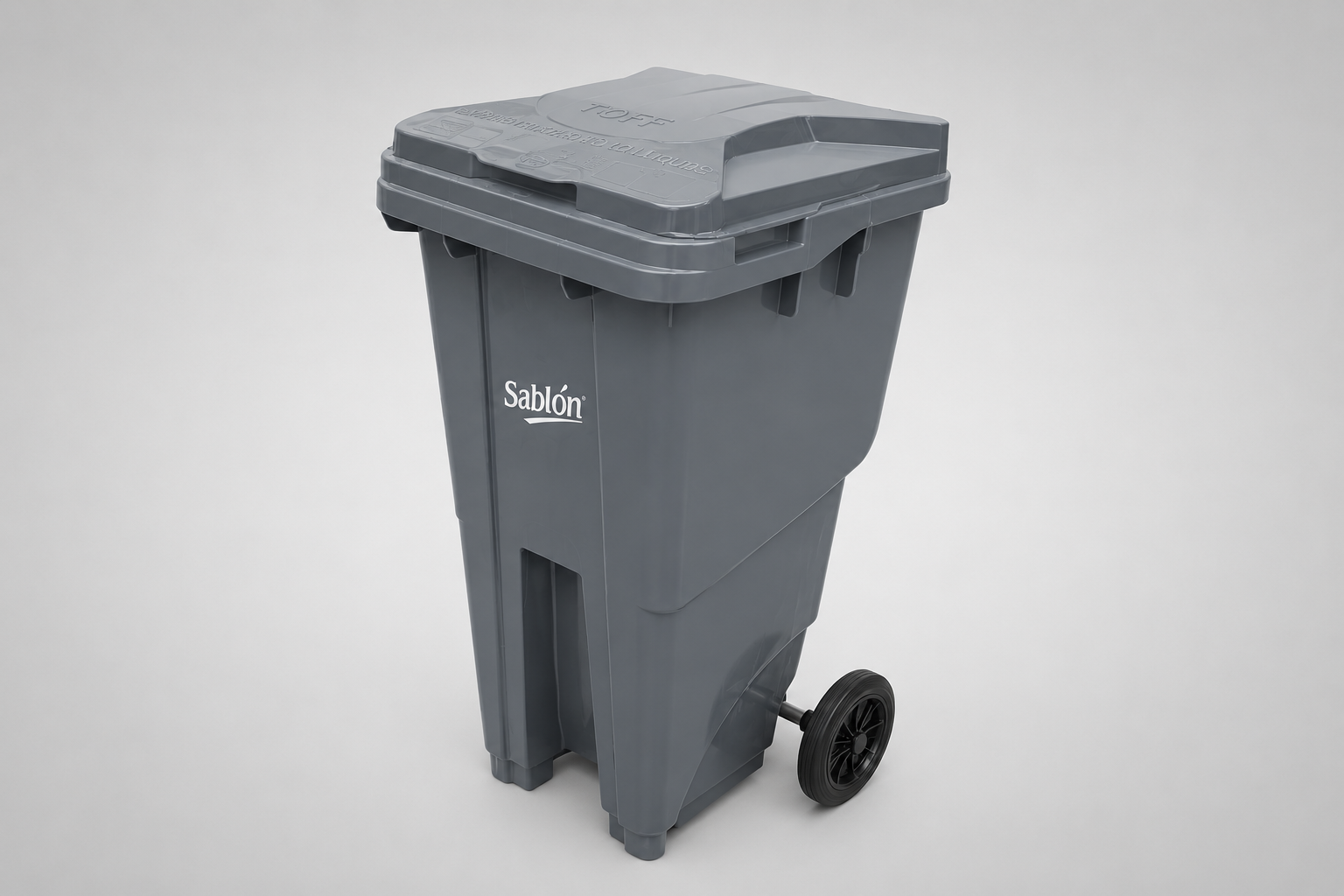 Cesto 120L Gris S/Pedal