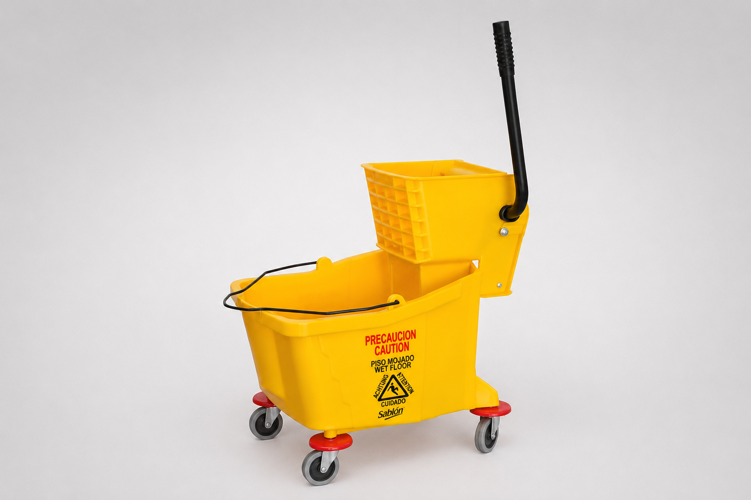 Cubeta Exprimidora Amarilla 32L