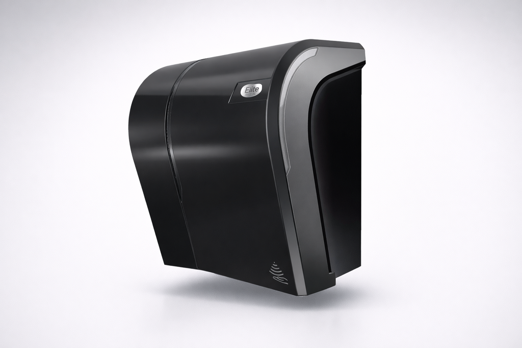 Dispensador Toalla Rollo Auto Cut Evolution Negro